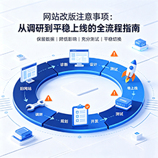 聊城建站-网站改版注意事项：从调研到平稳上线的全流程指南