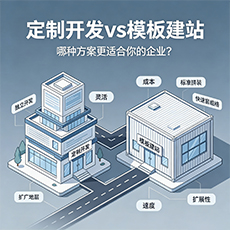 聊城建站-定制开发vs模板建站：哪种方案更适合你的企业？