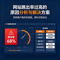 聊城建站-网站跳出率过高的原因分析与解决方案