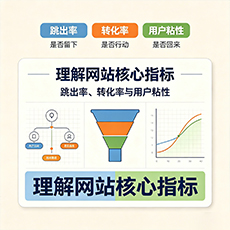 聊城建站-理解网站核心指标：跳出率、转化率与用户粘性