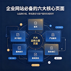 聊城建站-企业网站必备的六大核心页面