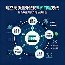 聊城建站-建立高质量外链的5种白帽方法